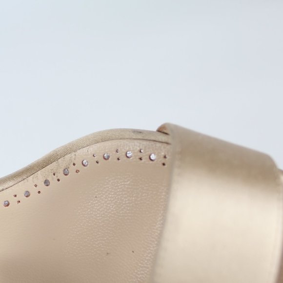 NEW MANOLO BLAHNIK Verda 90 Satin Heels – Jewel Buckle Wedding Sandals - Picture 12 of 16